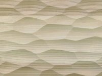 Sculptured Panel - Adze Pattern: Three-layer olive ash panel