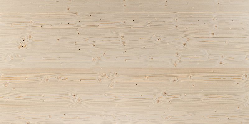 Spruce Triply Three-Layer Panels: 140mm strips - 2400x1200mm section