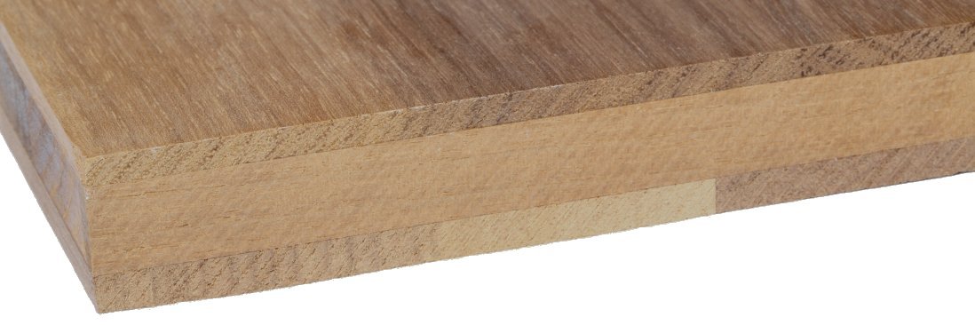 European Walnut Triply Three-Layer Panels