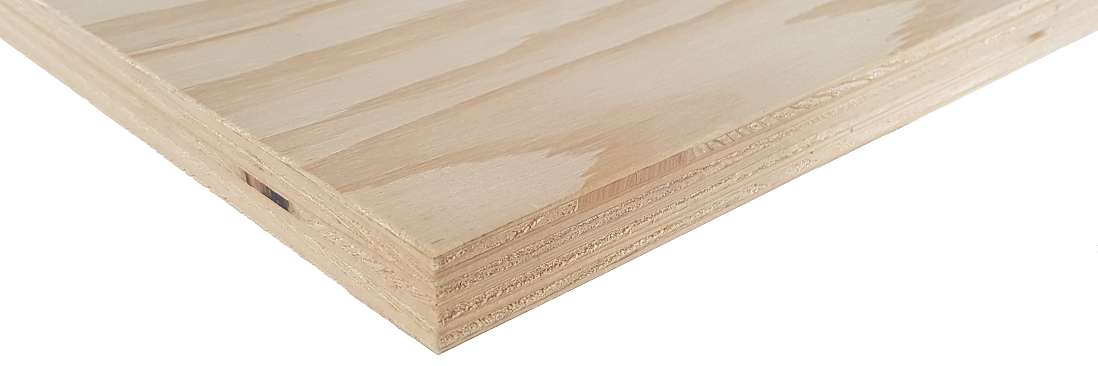 Silver fir plywood